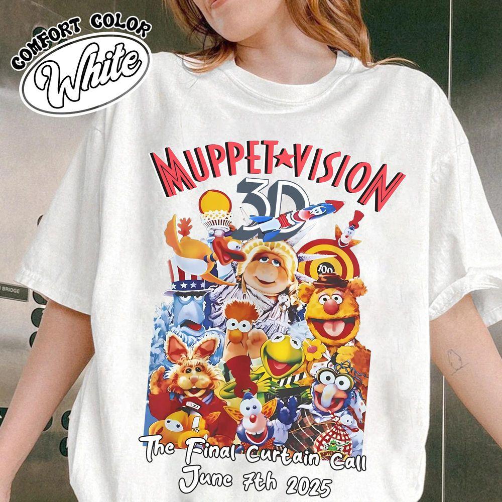 Disney The Muppet Vision 3d Tribute The Final Curtain Call Apparel