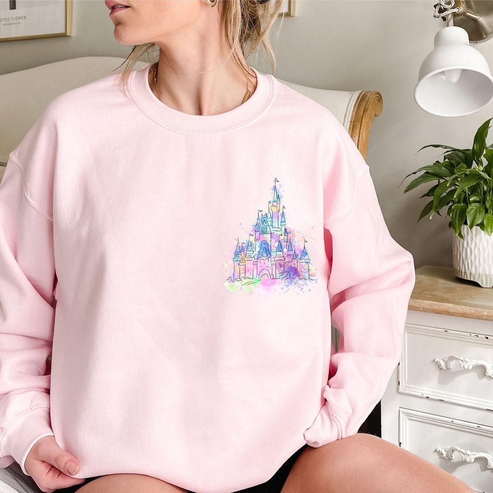 Disney Watercolor Castle Shirt