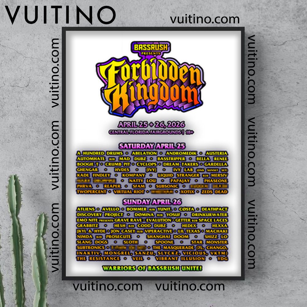 Forbidden Kingdom Festival 2026 2 Vertical Poster No Frame Forbidden Kingdom Festival 2026 2 Vertical Poster No Frame