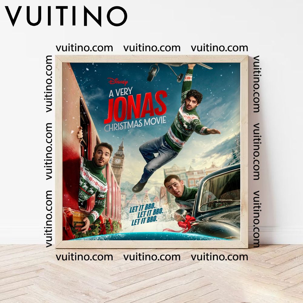 A Very Jonas Christmas Movie 2025 No Frame Square Poster A Very Jonas Christmas Movie 2025 No Frame Square Poster