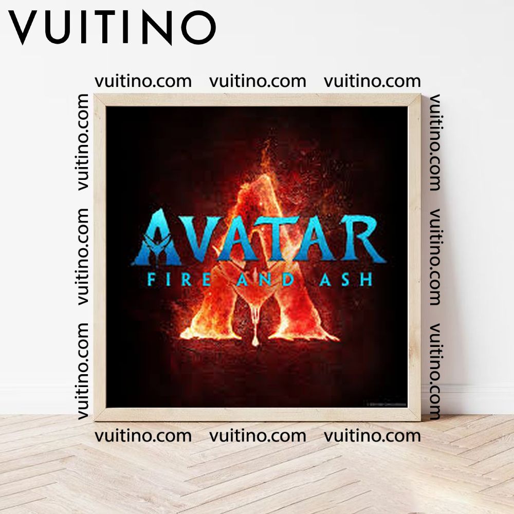 Avatar Fire And Ash Logo Square Poster No Frame Avatar Fire And Ash Logo Square Poster No Frame