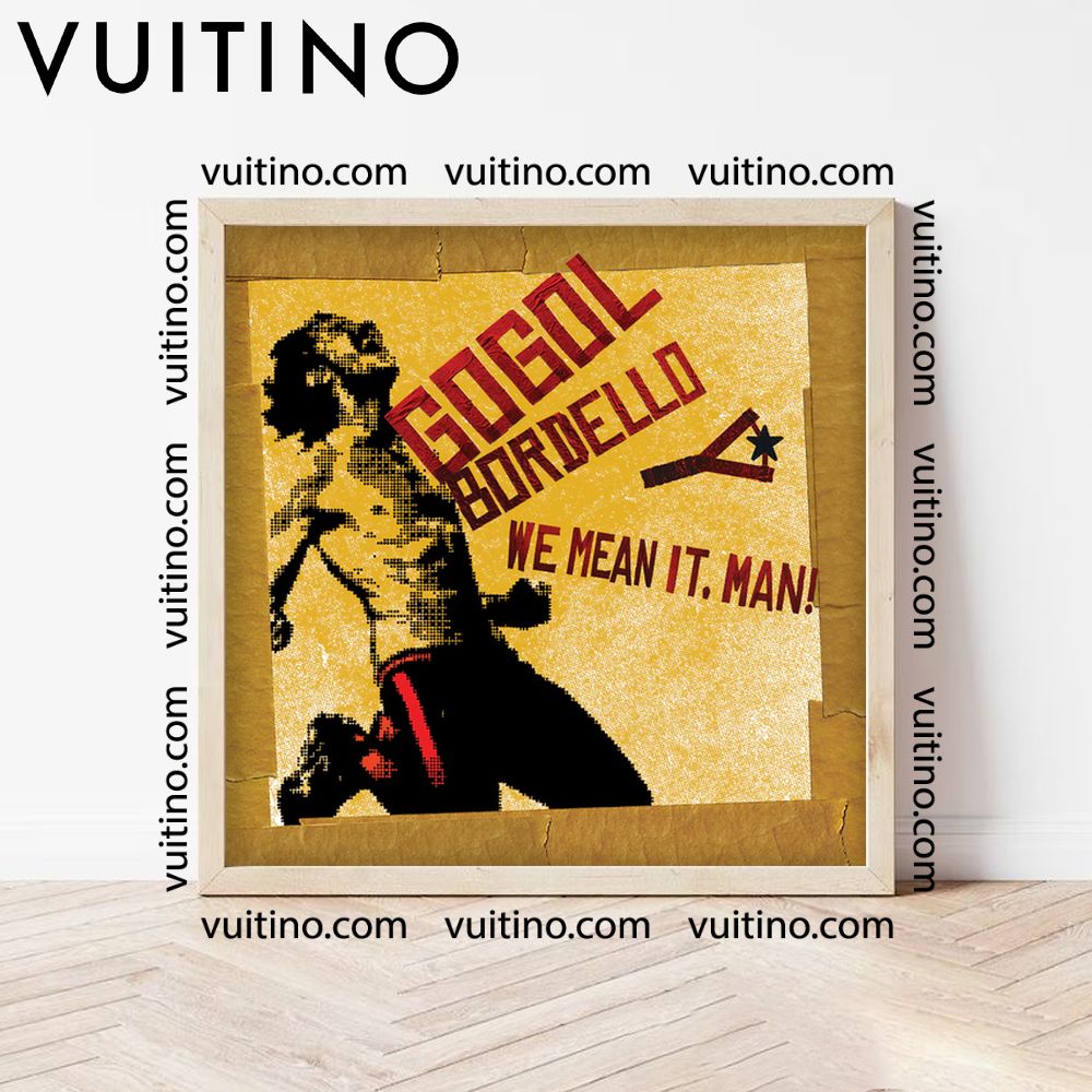 Gogol Bordello We Mean It Man 1 No Frame Square Poster Gogol Bordello We Mean It Man 1 No Frame Square Poster