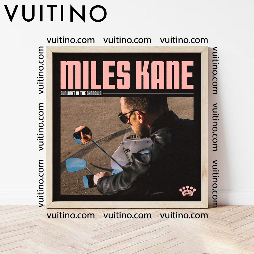 Miles Kane Sunlight In The Shadows Album 2025 Square Poster No Frame Miles Kane Sunlight In The Shadows Album 2025 Square Poster No Frame