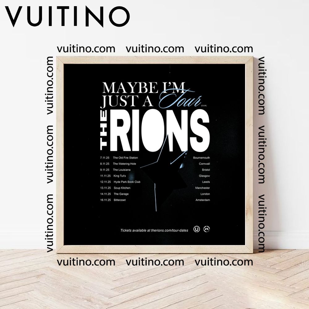 The Rions Everything Every Single Day Tour 2025 Square Poster No Frame The Rions Everything Every Single Day Tour 2025 Square Poster No Frame
