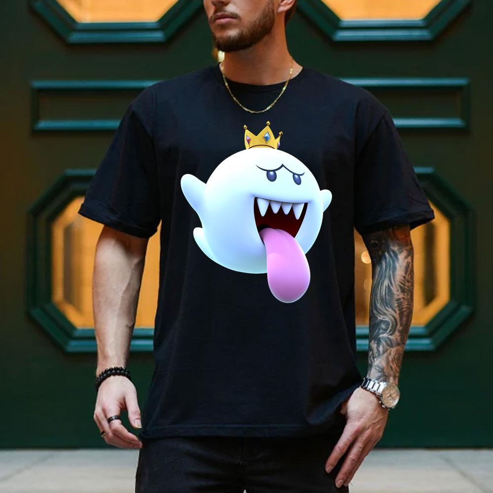 Gruuu A Spooky King Boo Purple Apparel