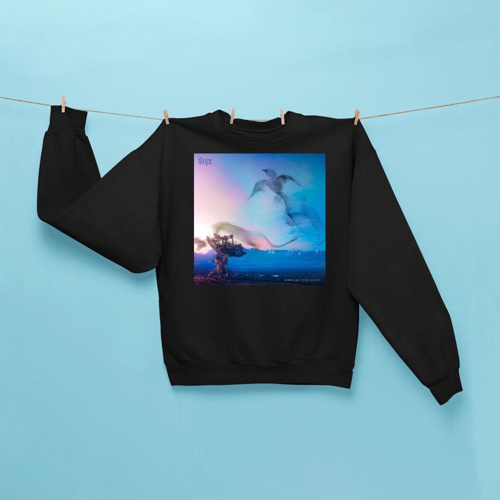 Styx Circling From Above Album 2025 Shirt
