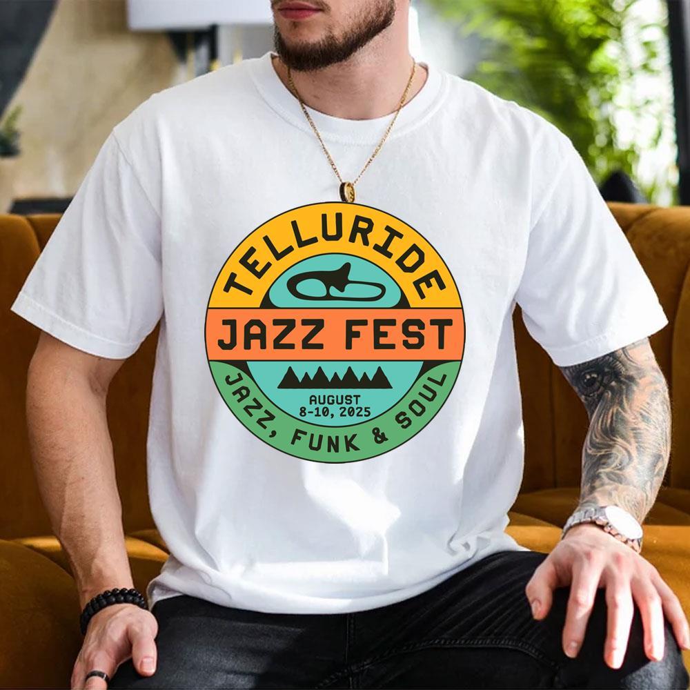 Telluride Jazz Festival 2025 Logo Merch