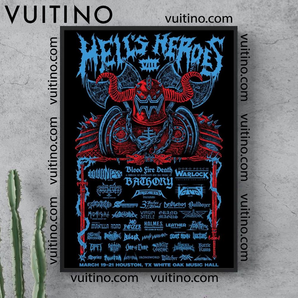 Hells Heroes Festival 2026 No Frame Vertical Poster Hells Heroes Festival 2026 No Frame Vertical Poster