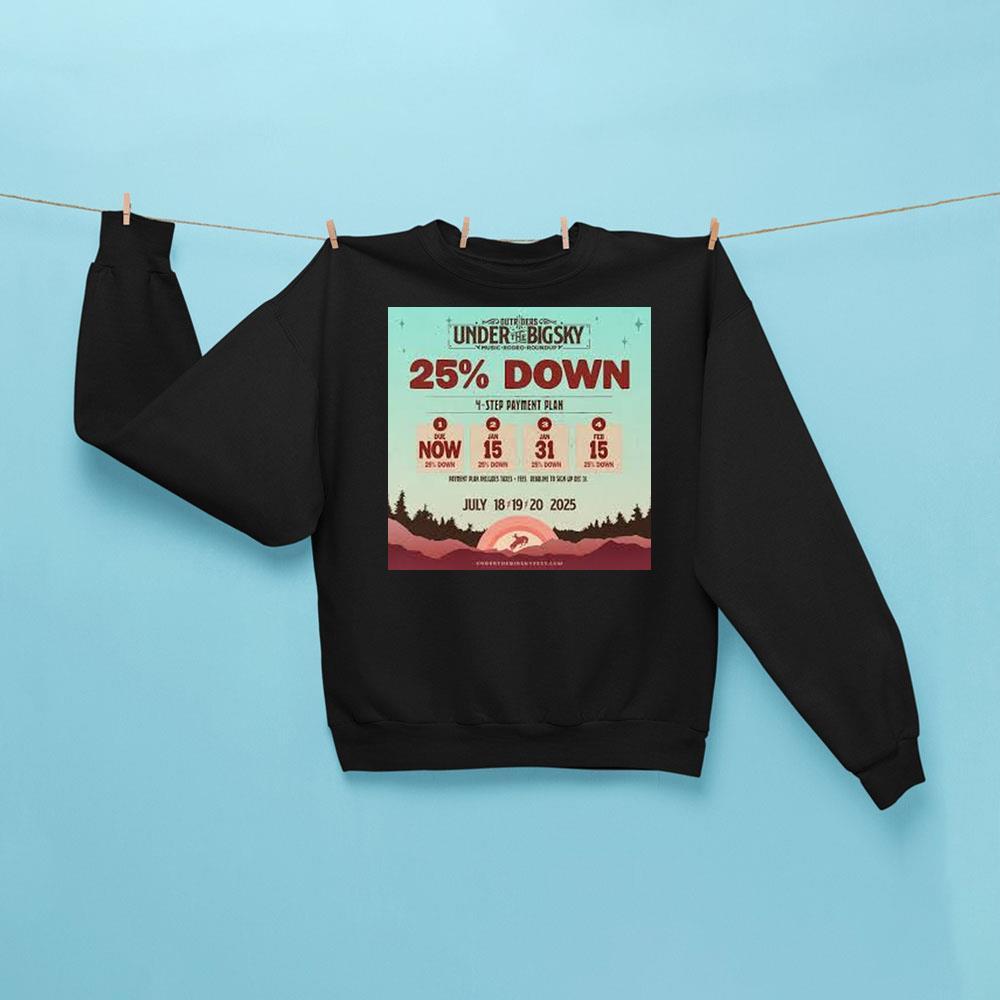 4 Under The Big Sky Fest 2025 Apparel