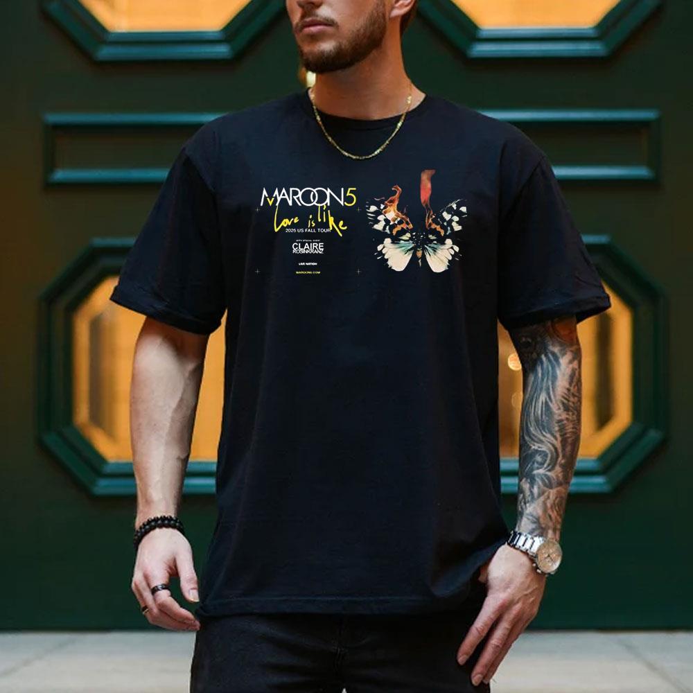 Art Maroon 5 Love Is Like Album 2025 2 Apparel