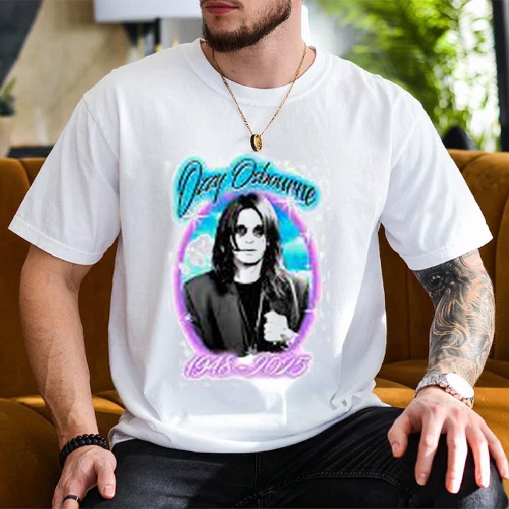 Ozzy Osbourne Rip 1948 2025 Ver 5 Merch