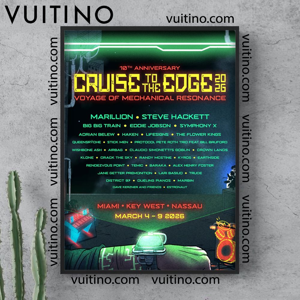 Cruise To The Edge 2026 1 Poster (No Frame) Cruise To The Edge 2026 1 Poster (No Frame)