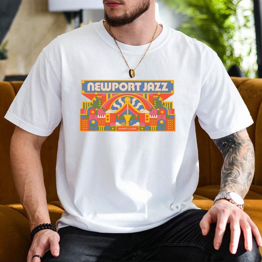 Art 2 Newport Jazz Festival 2025 Merch