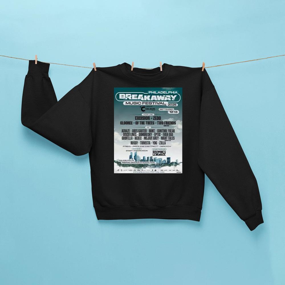 Breakaway Festival Philadelphia 2025 Apparel