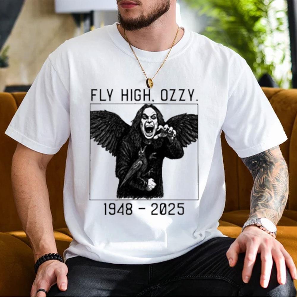 Ozzy Osbourne Rip 1948 2025 Ver 3 Shirt