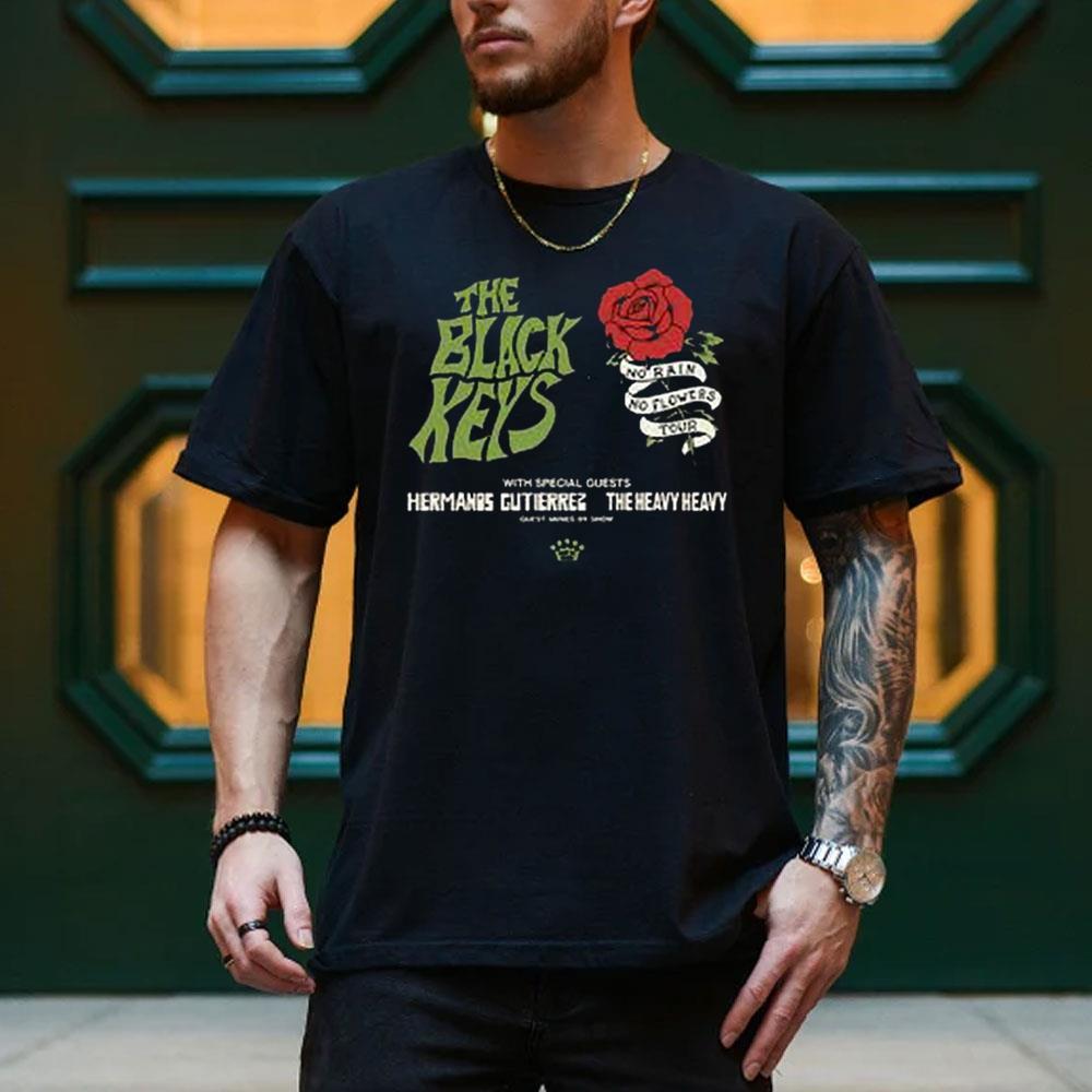 The Black Keys No Rain No Flowers Album 2025 1 Apparel