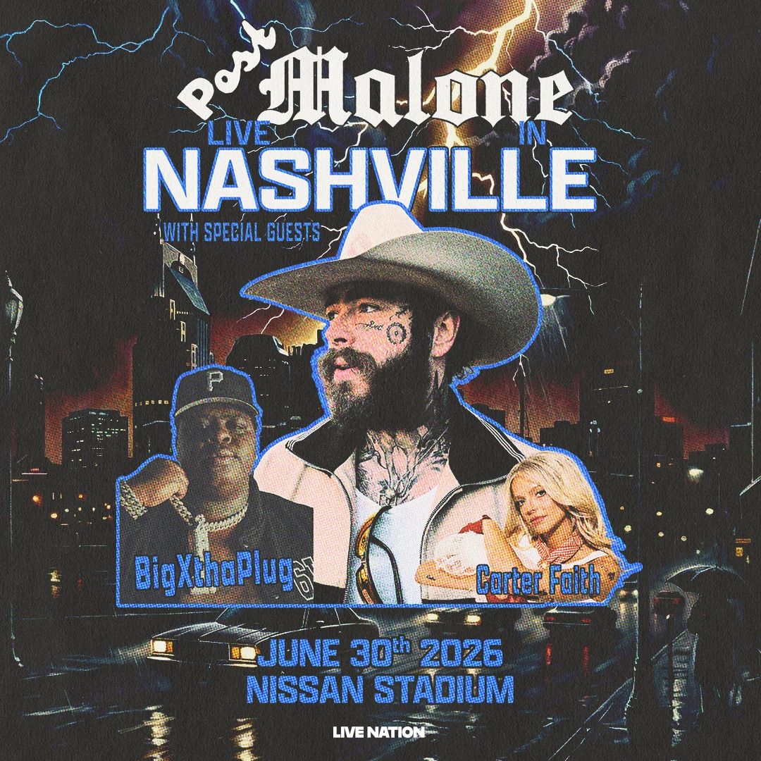 Post Malone The Big Ass Stadium Tour Nissan Stadium V2 Square Poster No Frame Post Malone The Big Ass Stadium Tour Nissan Stadium V2 Square Poster No Frame